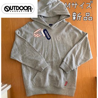 アウトドア(OUTDOOR)のoutdoor オーバーサイズ　レディース　パーカー　新品　Mサイズ　(パーカー)