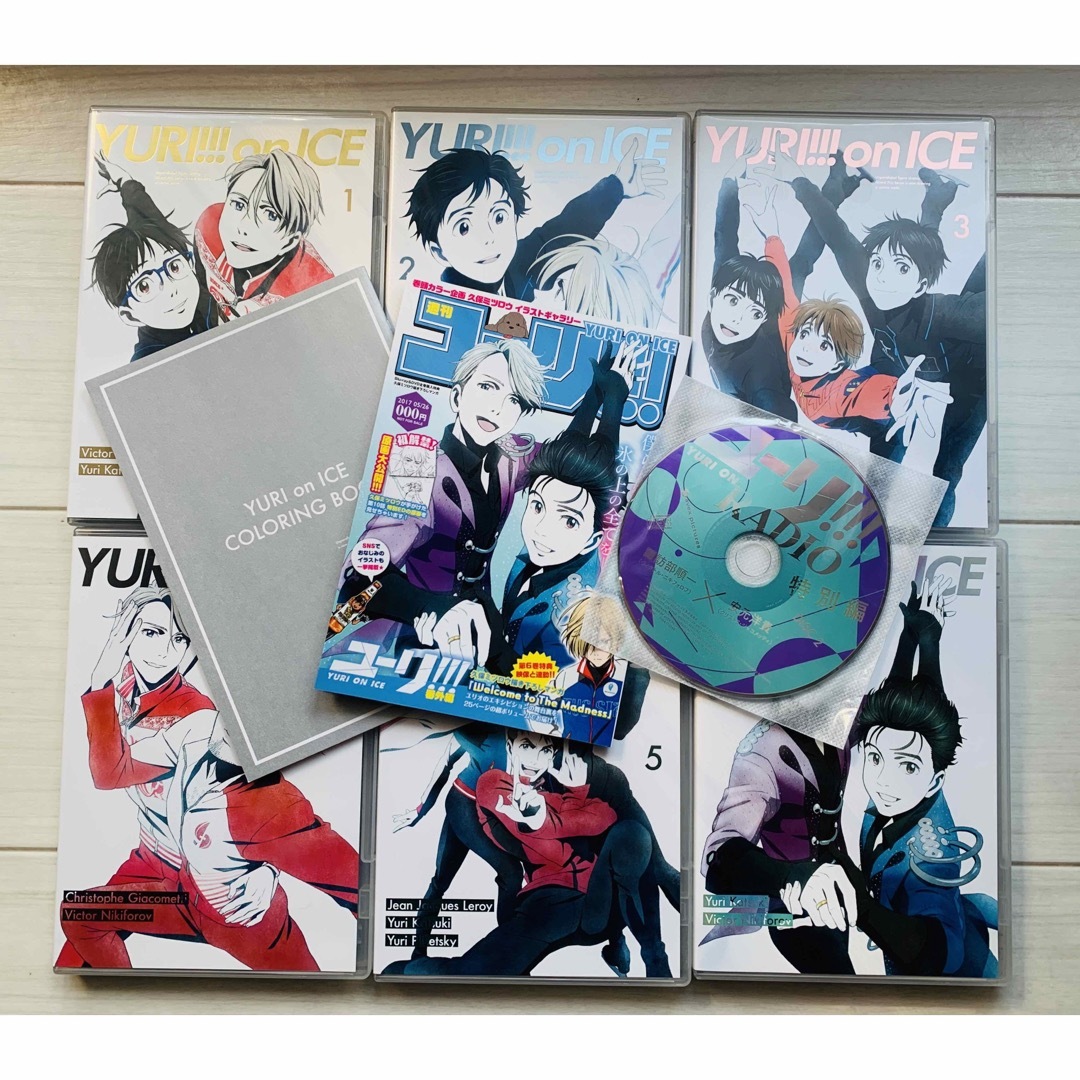 【特典付】YURI!!!on ICE DVD全巻セット