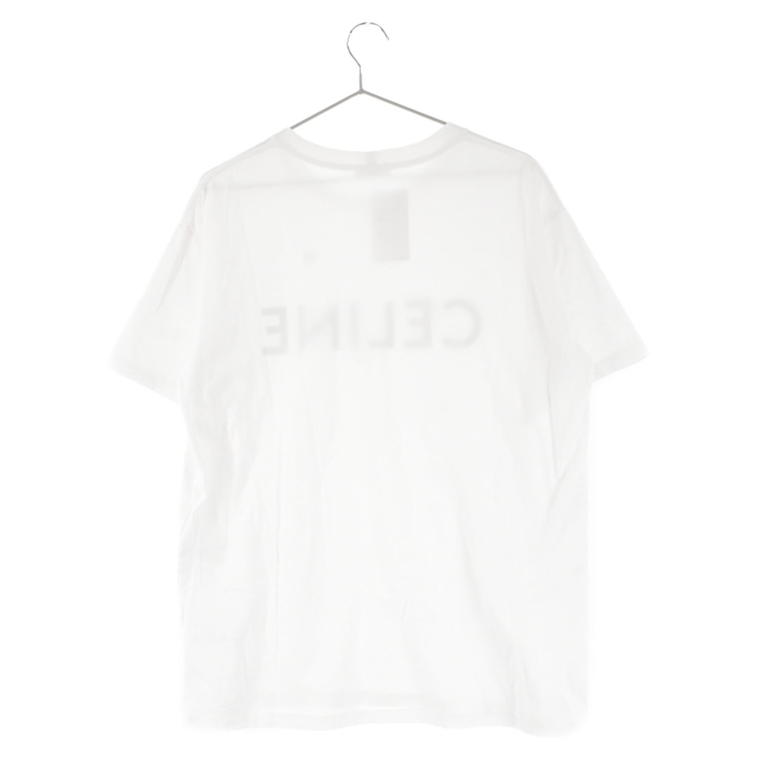 CELINE (セリーヌ) 22AW ルーズフィット ロゴプリント半袖Tシャツ-
