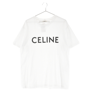 CELINE (セリーヌ) 22AW ルーズフィット ロゴプリント半袖Tシャツ