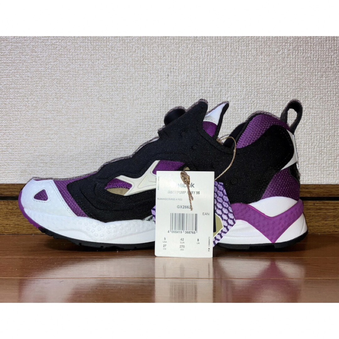 27cm 新品 REEBOK INSTA PUMP FURY 95 紫 黒 og