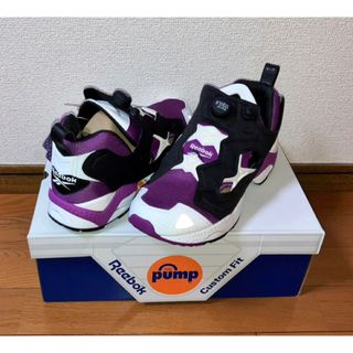 リーボック(Reebok)の27cm 新品 REEBOK INSTA PUMP FURY 95 紫 黒 og(スニーカー)