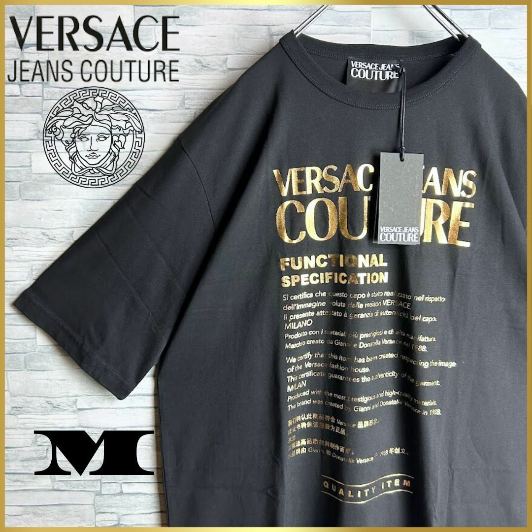 VERSACE - 【新品】ヴェルサーチ ジーンズクチュールTシャツ M（日本 ...