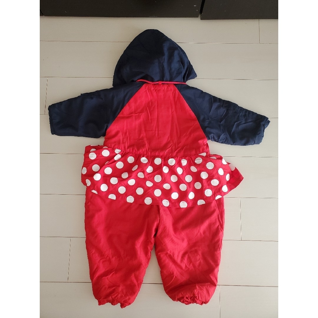 Disney(ディズニー)のミニー　オーバーオール　95cm キッズ/ベビー/マタニティのキッズ服女の子用(90cm~)(その他)の商品写真