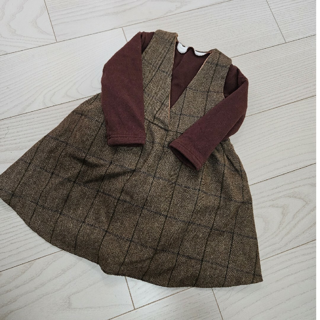 アーバンチェリー　ワンピース　100 キッズ/ベビー/マタニティのキッズ服女の子用(90cm~)(ワンピース)の商品写真