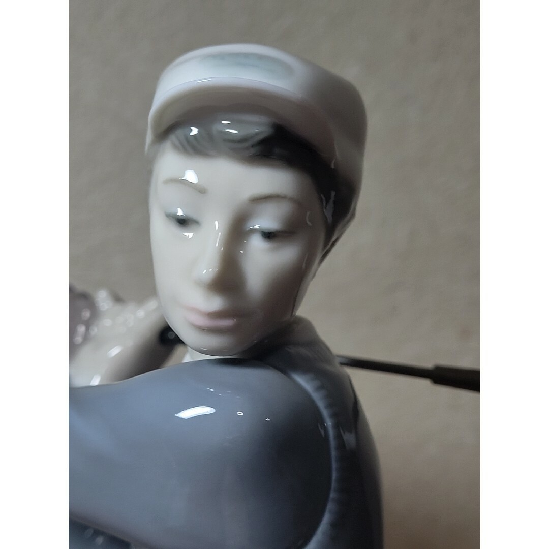 リヤドロ LLADRO ゴルフ ナイスショット 置物 エンタメ/ホビーの美術品/アンティーク(彫刻/オブジェ)の商品写真