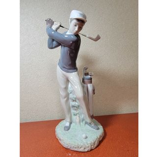 リヤドロ LLADRO ゴルフ ナイスショット 置物(彫刻/オブジェ)