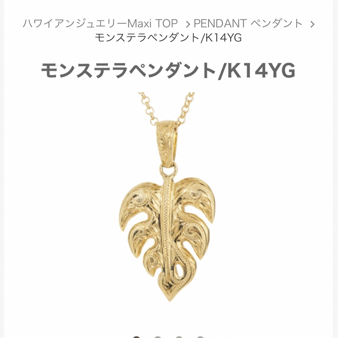 Maxi Hawaiian jewelry モンステラ