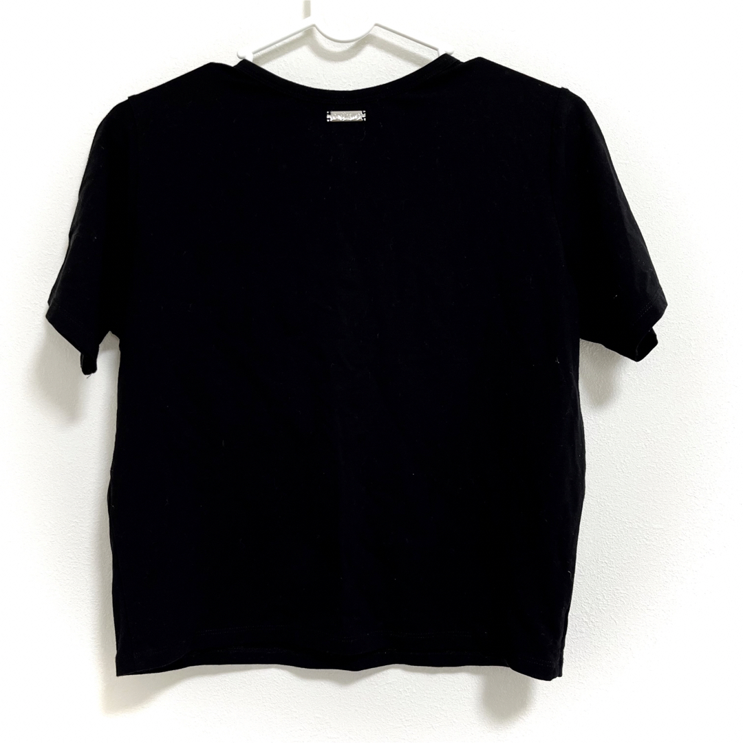 Rady(レディー)の【ほぼ新品】Rady ショート丈 クロップド ミニT Tシャツ レディースのトップス(Tシャツ(半袖/袖なし))の商品写真