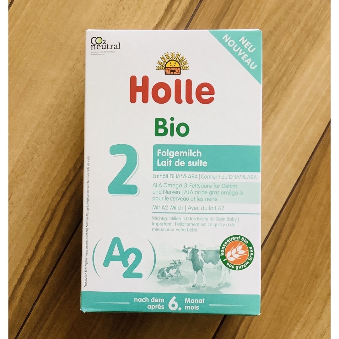 宅急便】Holle(ホレ)BIO プレミアムA2有機(無添加)牛ミルク6箱の通販