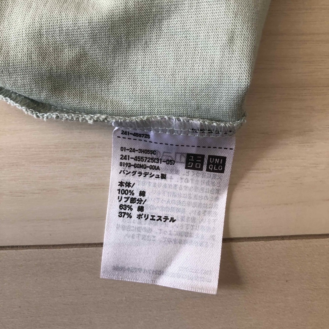 UNIQLO(ユニクロ)のUNIQLOレディーストップス　5部袖 レディースのトップス(カットソー(長袖/七分))の商品写真