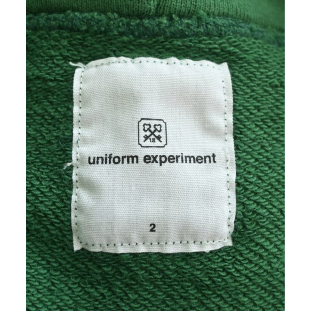 uniform experiment パーカー 2(M位) 緑 2