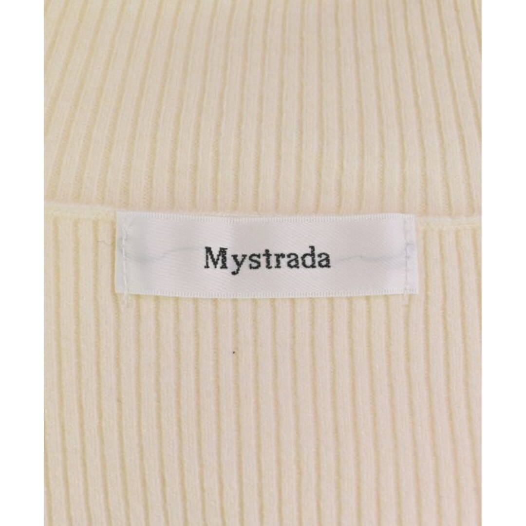 Mystrada(マイストラーダ)のMystrada マイストラーダ ニット・セーター 38(M位) アイボリー 【古着】【中古】 レディースのトップス(ニット/セーター)の商品写真