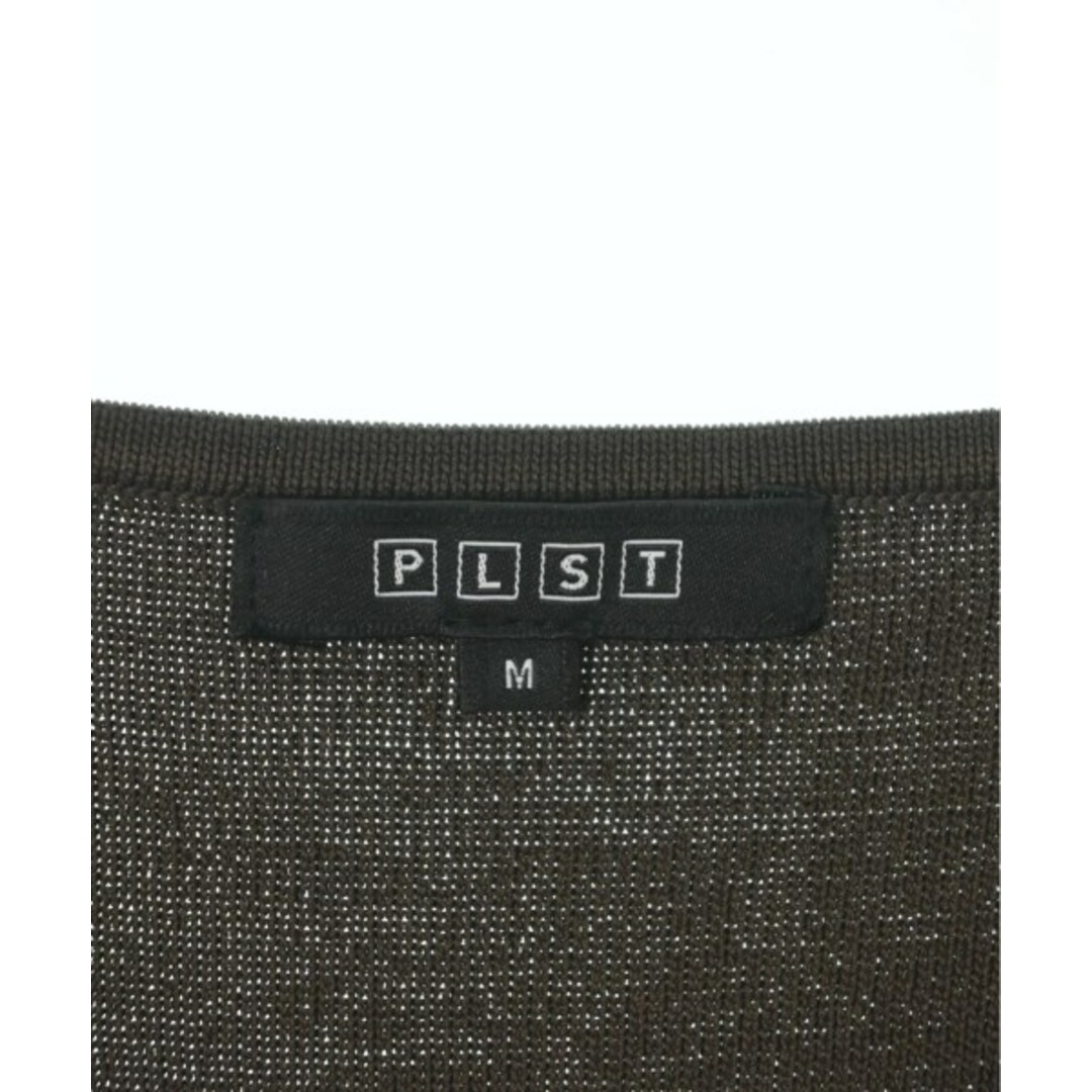 PLST(プラステ)のPLST プラステ ベスト/ノースリーブ -(XS位) 茶 【古着】【中古】 レディースのトップス(ベスト/ジレ)の商品写真