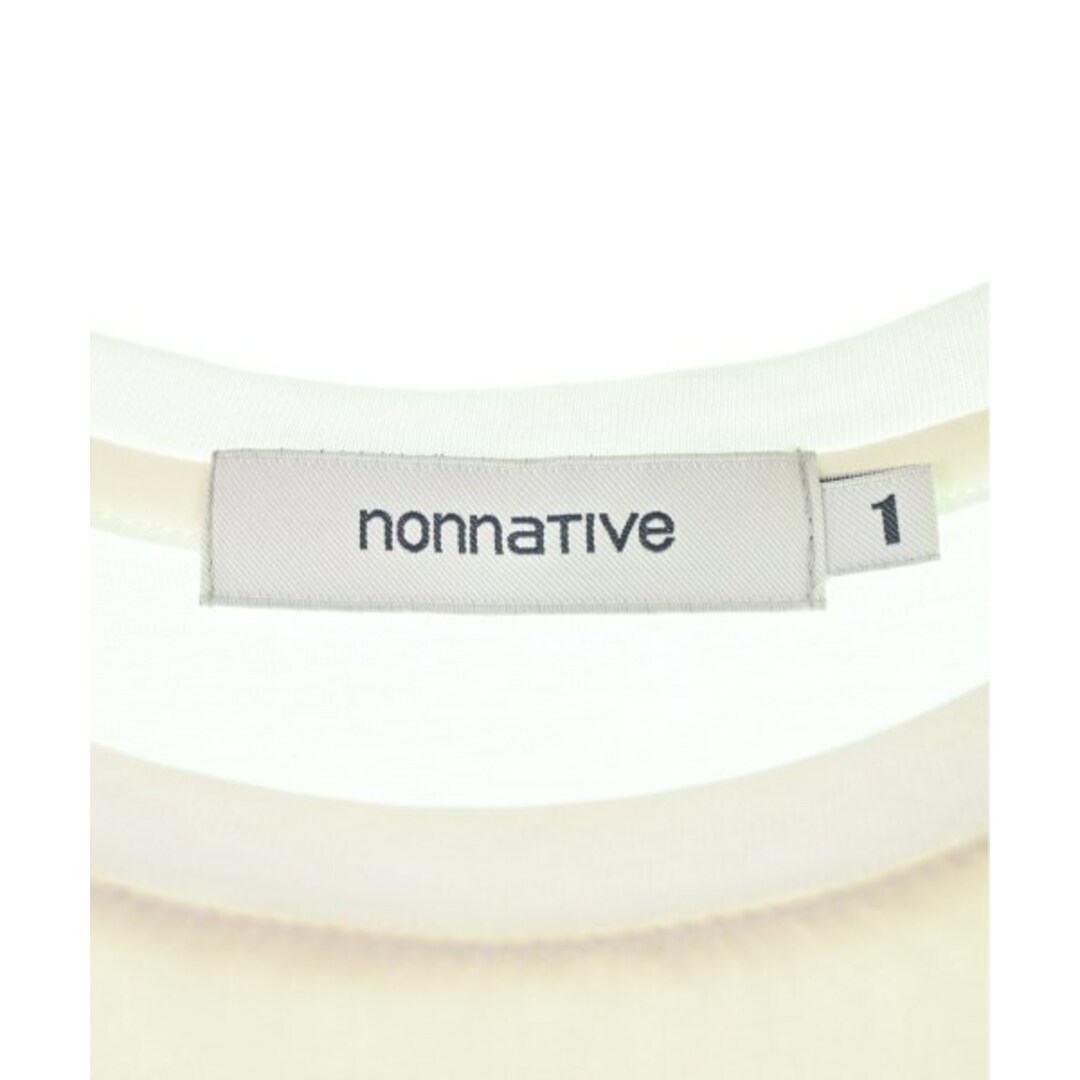nonnative(ノンネイティブ)のnonnative Tシャツ・カットソー -(XXL位) アイボリー 【古着】【中古】 メンズのトップス(Tシャツ/カットソー(半袖/袖なし))の商品写真