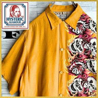 ヒステリックグラマー(HYSTERIC GLAMOUR)の【美品】【初期 名作】 ヒステリックグラマー ガール スカル ヌード アロハ(シャツ)