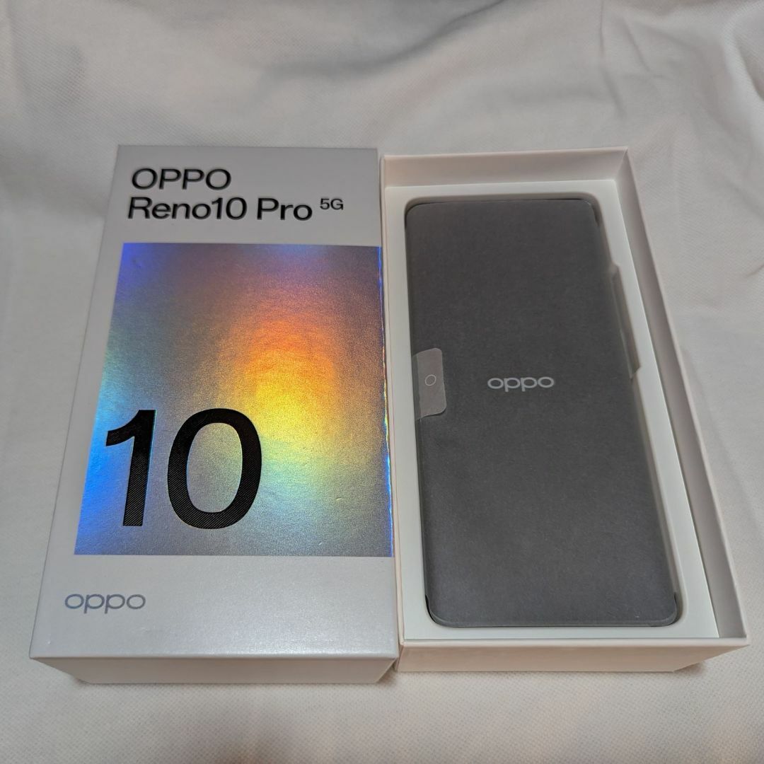 OPPO - OPPO Reno10 pro 5G グレー Google限定ポーチおまけ付きの通販 ...