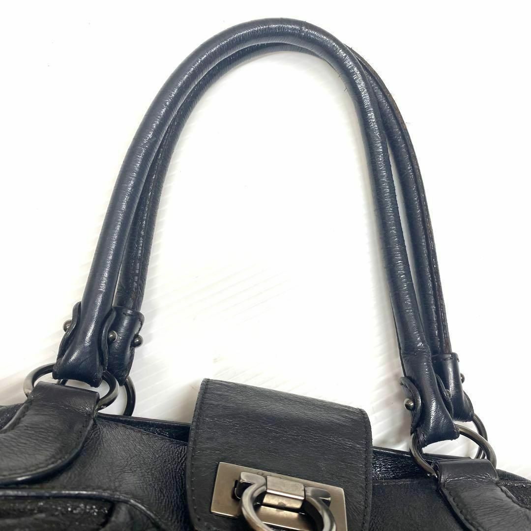 ferragamo ガンチーニ トートバック 5658