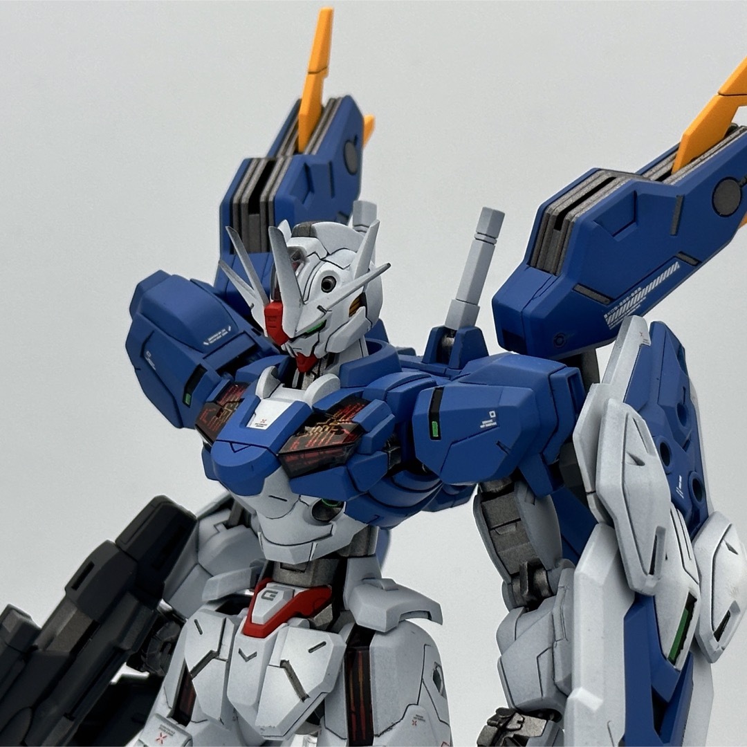 ガンダムエアリアル改修型 全塗装 完成品 HG 水星の魔女-