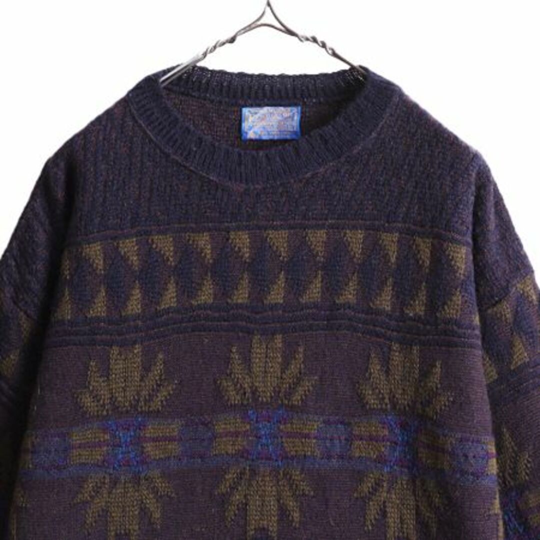 PENDLETON - 70s USA製 ペンドルトン ノルディック柄 ウール ニット