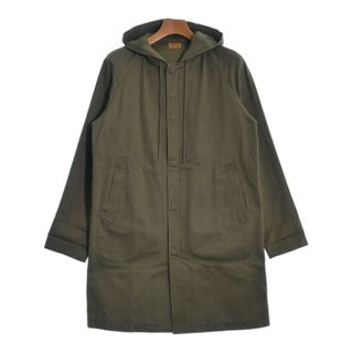 BROWN by 2tacs モッズコート -(S位) カーキ 【古着】【中古】(モッズコート)