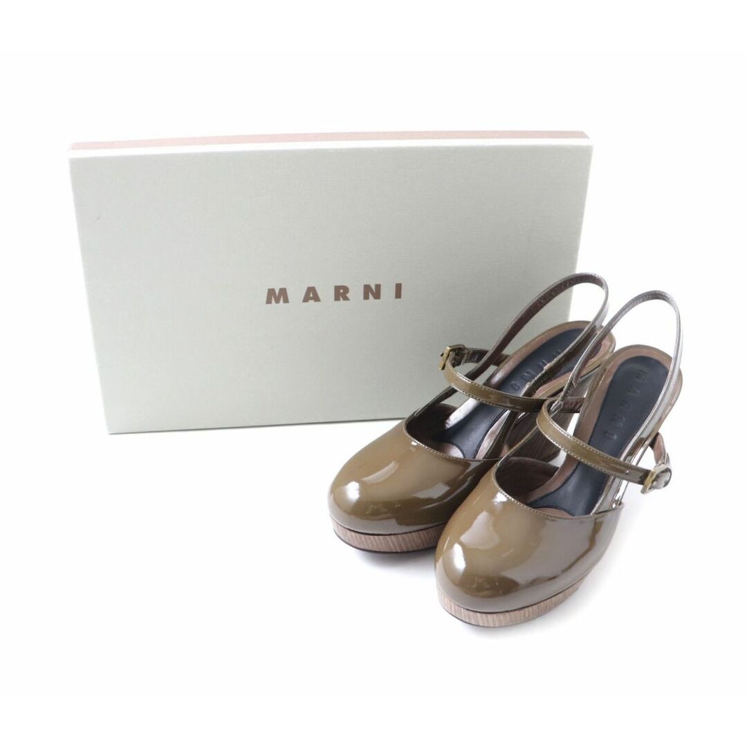 Marni - 未使用品☆MARNI マルニ ラウンドトゥ スリングバック