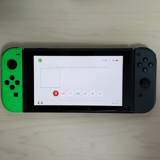 ニンテンドースイッチ(Nintendo Switch)のNintendo Switch 旧型 本体とジャンクJoy-Conのみ(家庭用ゲーム機本体)