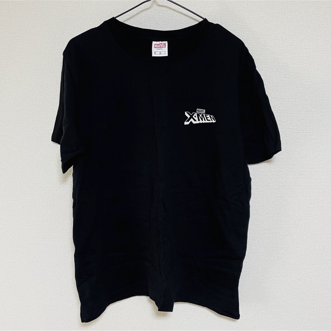 GU(ジーユー)のGU marvel X-men Xメン　Tシャツ　黒　バックプリント　XL メンズのトップス(Tシャツ/カットソー(半袖/袖なし))の商品写真