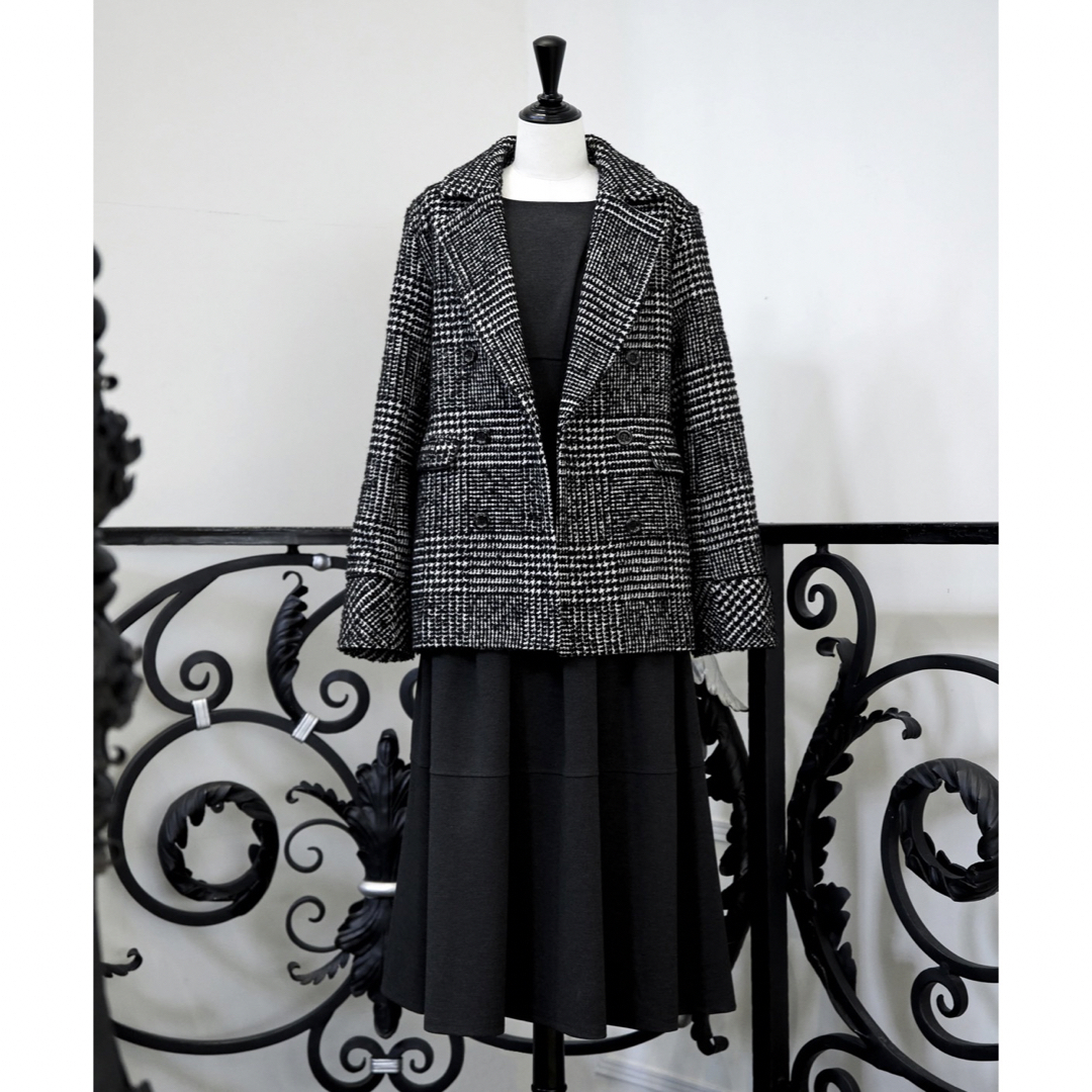 Her lip to - Hemingway Check Tweed Jacketの通販 by HKshop 