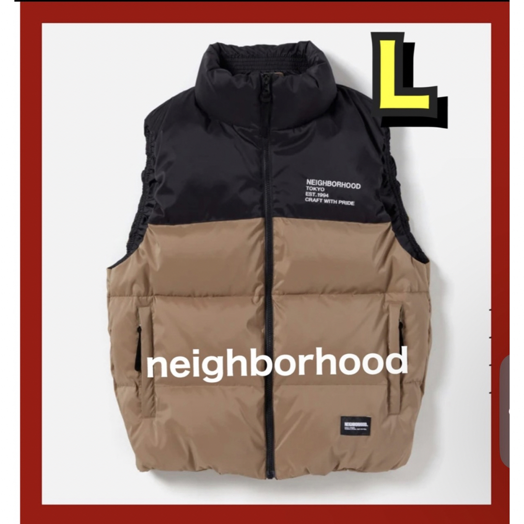 CLASSIC DOWN VEST NEIGHBORHOOD ダウンベスト　L