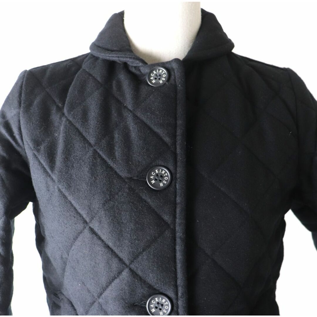 極美品✨ マッキントッシュ キルティング ジャケット 中綿 ウール100
