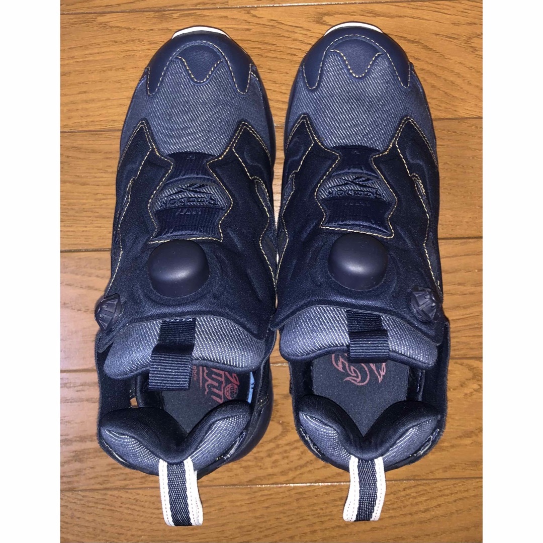 Reebok(リーボック)の23.5cm 良品 REEBOK INSTA PUMP FURY OG ネイビー レディースの靴/シューズ(スニーカー)の商品写真