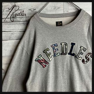 【限定品】Needles アーチロゴスウェット