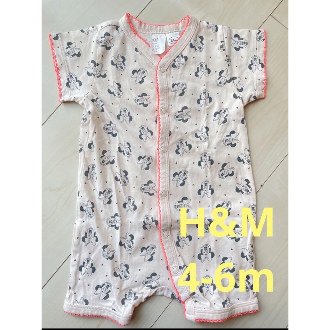 H&M ロンパース キッズ/ベビー/マタニティのベビー服(~85cm)(ロンパース)の商品写真