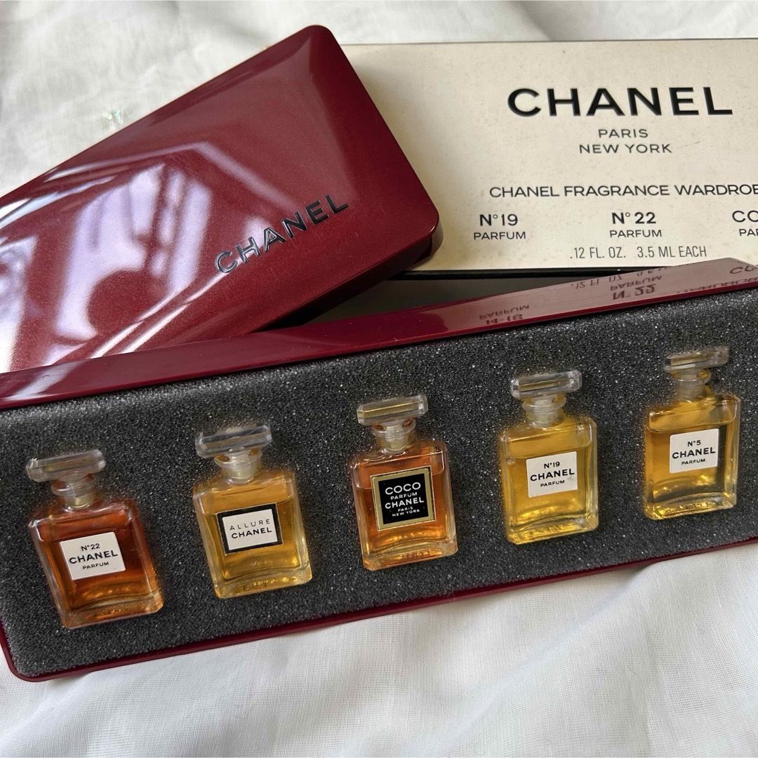 【CHANEL】香水ミニボトル5本セット