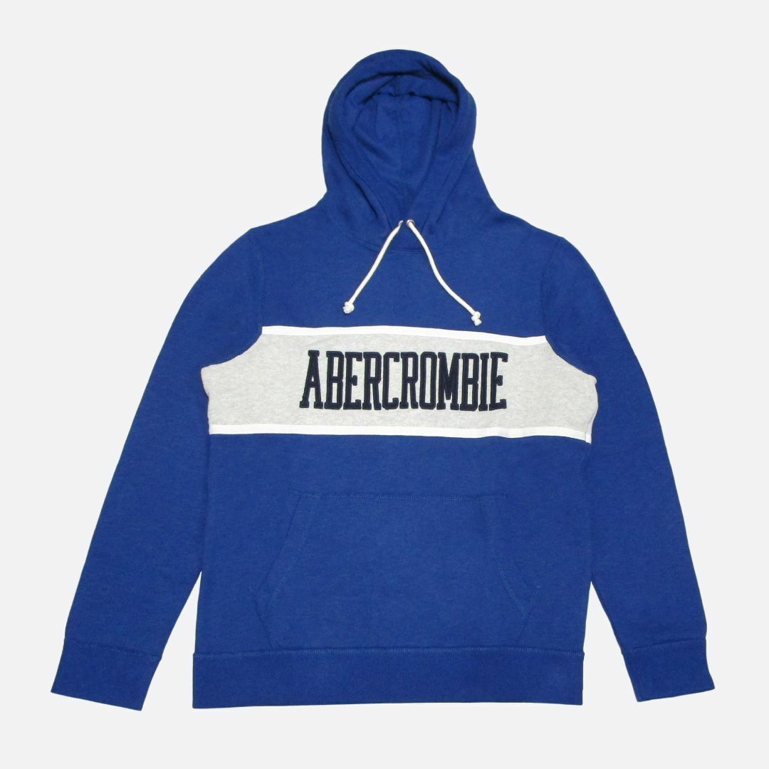 Abercrombie&Fitch(アバクロンビーアンドフィッチ)の★新品★アバクロンビー&フィッチ★スウェットPOパーカー (Blue/M) メンズのトップス(パーカー)の商品写真