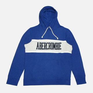 アバクロンビーアンドフィッチ(Abercrombie&Fitch)の★新品★アバクロンビー&フィッチ★スウェットPOパーカー (Blue/M)(パーカー)