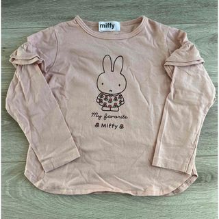 ミッフィー(miffy)のmiffy ロングＴシャツ　110cm(Tシャツ/カットソー)