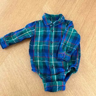 ベビーギャップ(babyGAP)のベビーギャップ　シャツロンパース(ロンパース)