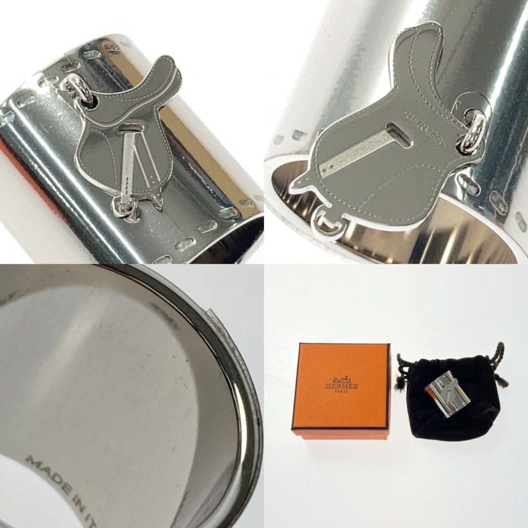 HERMES - HERMES エルメス スカーフリング サドルチャーム 鞍 HERMES - HERMES エルメス スカーフリング サドルチャーム 鞍