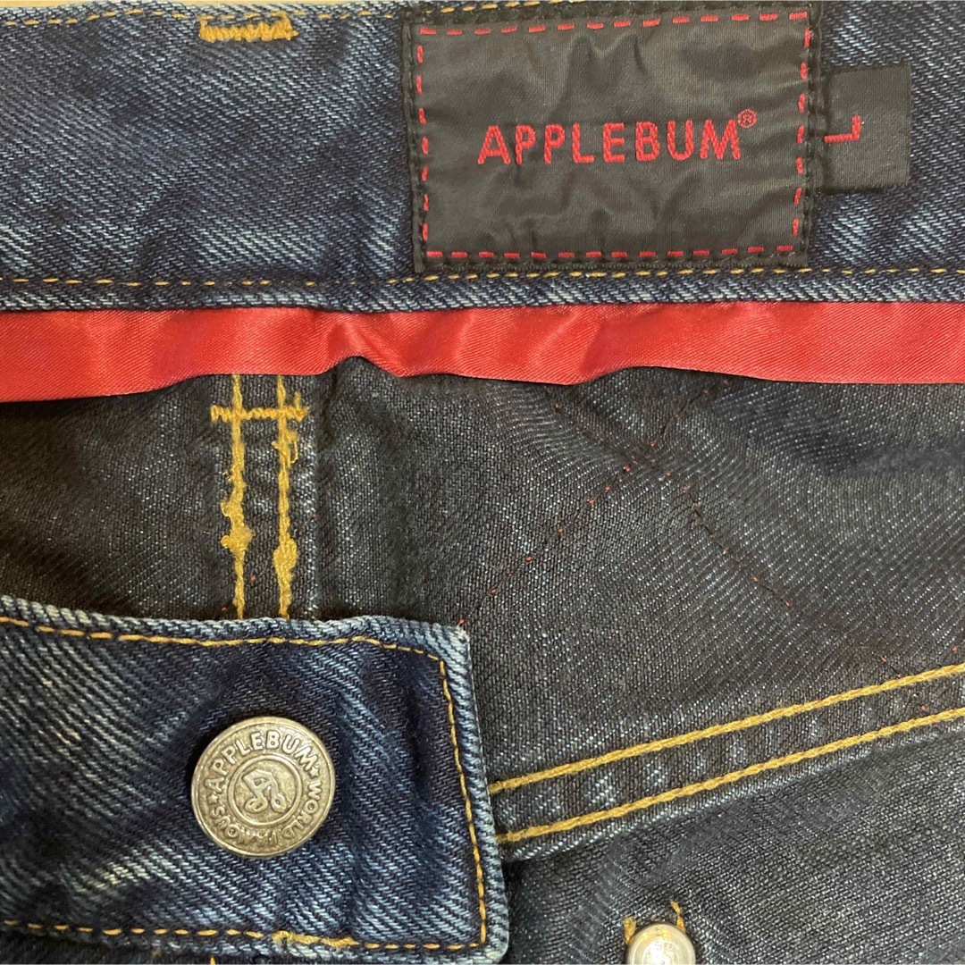 APPLEBUM(アップルバム)のApplebum アップルバム　デニムパンツ　ジーンズ　HIPHOP Bboy メンズのパンツ(デニム/ジーンズ)の商品写真