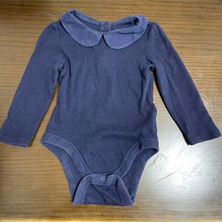 ベビーギャップ(babyGAP)のGap baby 襟付き　長袖　ロンパース サイズ　80(ロンパース)