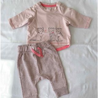 エイチアンドエム(H&M)の乳児　50cm ベビー服　セット　ピンク　女の子　赤ちゃん　新品　送料無料(その他)