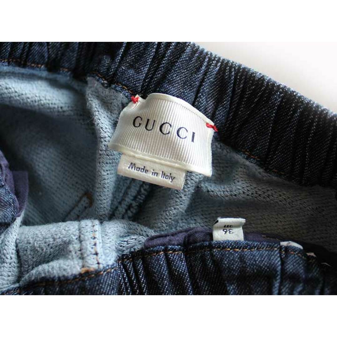 Gucci(グッチ)の【値下げ!】[グッチ/GUCCI]95cm デニムパンツ/ロングパンツ/長ズボン インディゴ【中古】子供服 キッズ kids 男の子 女の子 春秋 103032 キッズ/ベビー/マタニティのキッズ服女の子用(90cm~)(パンツ/スパッツ)の商品写真