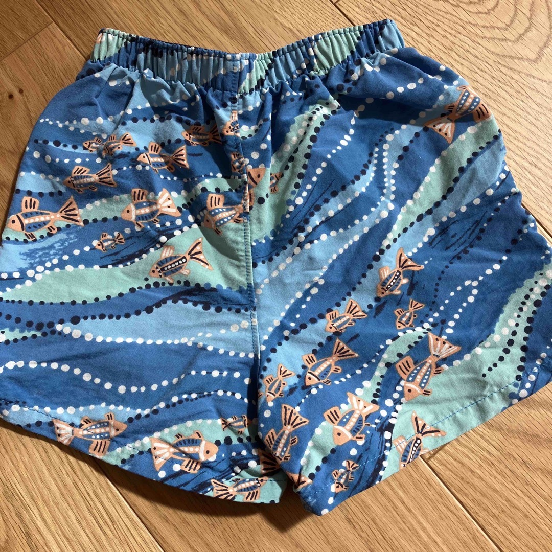 patagonia(パタゴニア)のパタゴニア　短パン　ブルー キッズ/ベビー/マタニティのキッズ服男の子用(90cm~)(パンツ/スパッツ)の商品写真