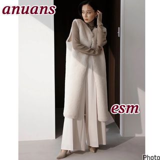 ánuans - 【laube blanc】 Sleeveless Coat Dressの通販 by まみず's