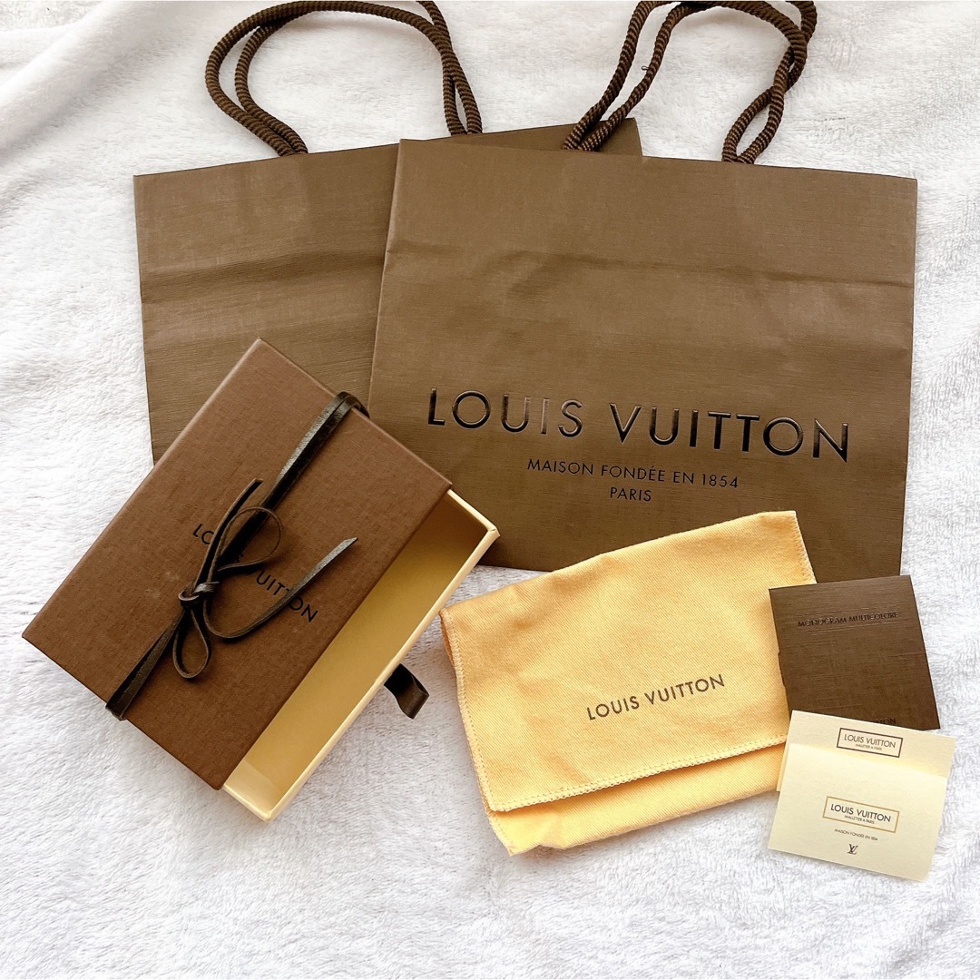 【LOUIS VUITTON】空箱 保存袋 ショップ袋2枚