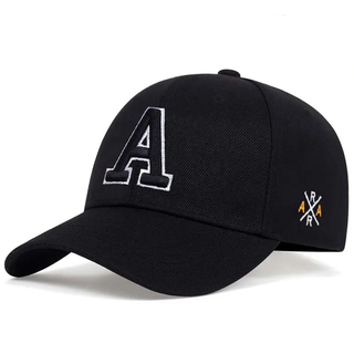 レア物新品 Aロゴ エンゼルス 大谷翔平ブラックキャップ 帽子LA ベースボール(キャップ)