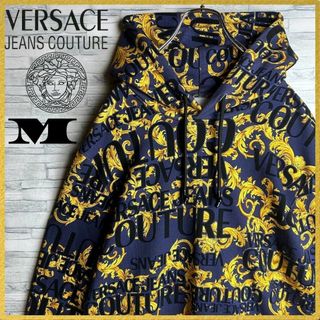 ヴェルサーチ(VERSACE)の【新品】圧巻/王道 ヴェルサーチジーンズクチュール高級パーカービッグシルエット(パーカー)