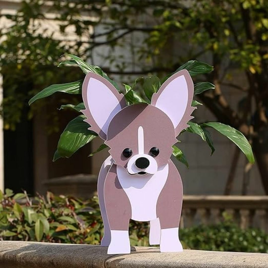 【大人気】チワワ プランター 鉢植え 鉢 小物入れ 犬 ペット ガーデン ガーデ その他のペット用品(犬)の商品写真